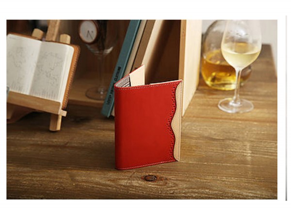 Passport Cover Red - Classic British Style