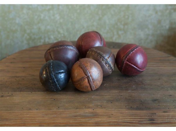 Leather Cricket Croquet Balls
