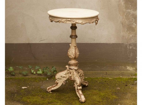 Bistro or Garden Table White Paris